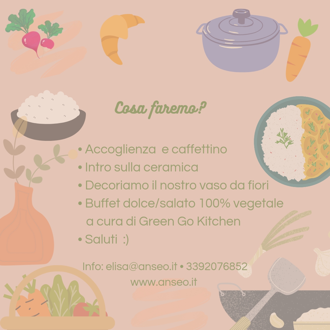 Anseo e Green Go Kitchen brunch & ceramica